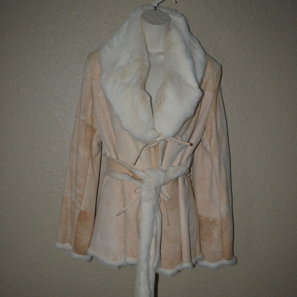 Original Lapin Jackets & Blazers - Sz 40 6 Original Lapin Real Rabbit Fur Jacket